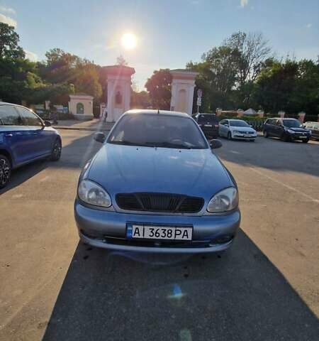 Синий Дэу Ланос, объемом двигателя 1.6 л и пробегом 266 тыс. км за 3100 $, фото 5 на Automoto.ua