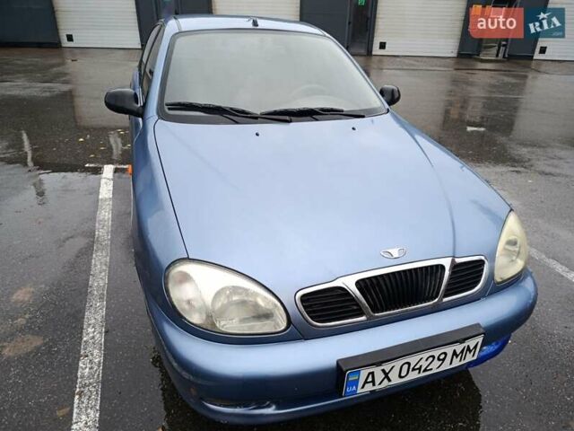 Синій Деу Ланос, об'ємом двигуна 1.5 л та пробігом 183 тис. км за 2450 $, фото 1 на Automoto.ua