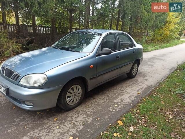 Синий Дэу Ланос, объемом двигателя 1.5 л и пробегом 198 тыс. км за 1650 $, фото 13 на Automoto.ua
