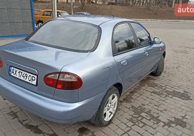 Синий Дэу Ланос, объемом двигателя 1.5 л и пробегом 340 тыс. км за 2800 $, фото 3 на Automoto.ua