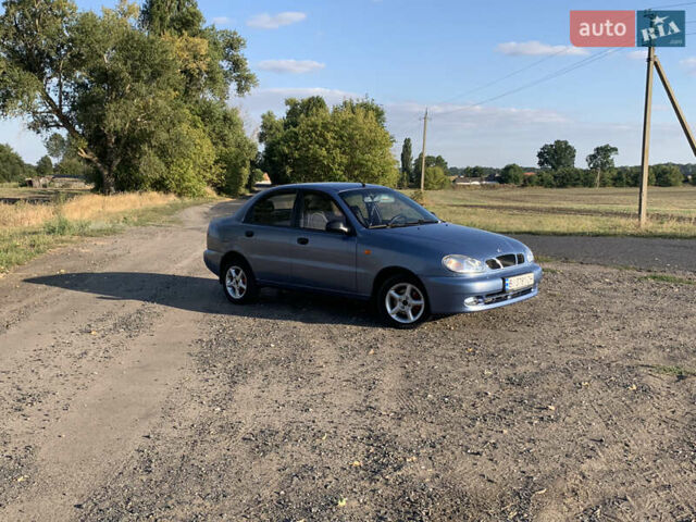 Синій Деу Ланос, об'ємом двигуна 1.6 л та пробігом 106 тис. км за 2900 $, фото 7 на Automoto.ua