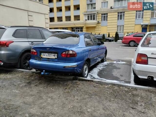 Дэу Ланос 2008 в Киеве на Automoto.ua Синий Дэу Ланос, объемом двигателя 1.5 л и пробегом 211 тыс. км за 1900 $, фото 5 на Automoto.ua