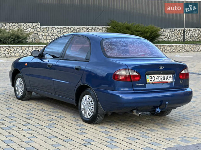 Дэу Ланос 2008 в Подволочиск на Automoto.ua Синий Дэу Ланос, объемом двигателя 1.5 л и пробегом 192 тыс. км за 1999 $, фото 7 на Automoto.ua