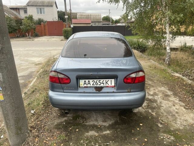 Синій Деу Ланос, об'ємом двигуна 1.5 л та пробігом 250 тис. км за 1050 $, фото 2 на Automoto.ua