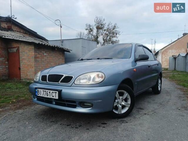 Деу Ланос 2008 у Полтаві на Automoto.ua Синій Деу Ланос, об'ємом двигуна 1.5 л та пробігом 168 тис. км за 2500 $, фото 2 на Automoto.ua