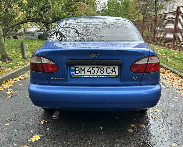 Дэу Ланос 2008 в Киеве на Automoto.ua Синий Дэу Ланос, объемом двигателя 1.4 л и пробегом 138 тыс. км за 2500 $, фото 3 на Automoto.ua