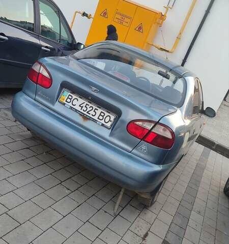 Синий Дэу Ланос, объемом двигателя 1.5 л и пробегом 140 тыс. км за 1500 $, фото 3 на Automoto.ua