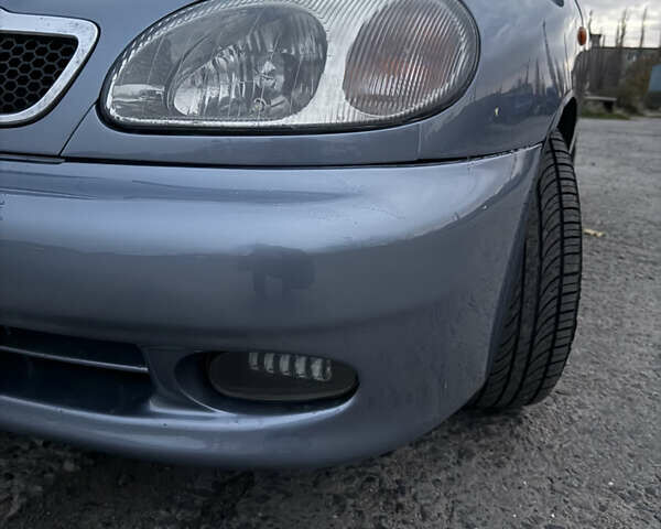 Синий Дэу Ланос, объемом двигателя 1.6 л и пробегом 224 тыс. км за 3499 $, фото 11 на Automoto.ua