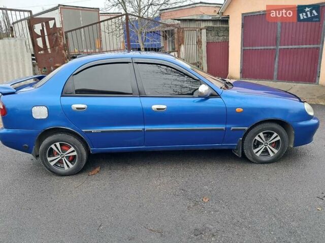 Синій Деу Ланос, об'ємом двигуна 1.5 л та пробігом 231 тис. км за 2100 $, фото 4 на Automoto.ua