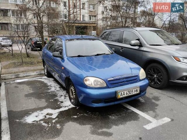 Дэу Ланос 2008 в Киеве на Automoto.ua Синий Дэу Ланос, объемом двигателя 1.5 л и пробегом 211 тыс. км за 1900 $, фото 3 на Automoto.ua
