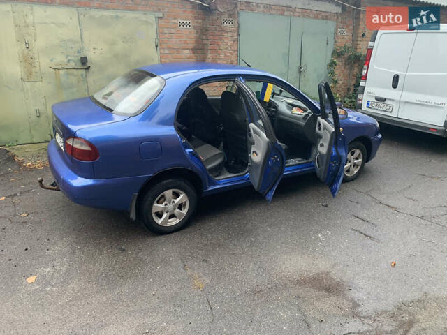 Синій Деу Ланос, об'ємом двигуна 1.5 л та пробігом 222 тис. км за 2500 $, фото 6 на Automoto.ua
