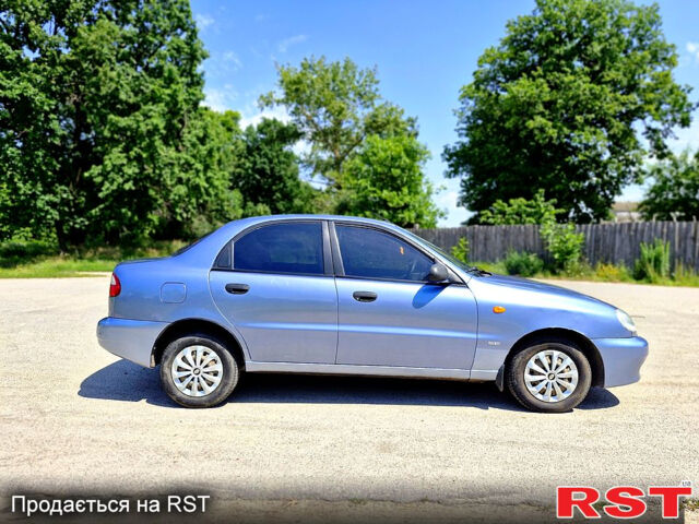 Синий Дэу Ланос, объемом двигателя 1.5 л и пробегом 177 тыс. км за 2700 $, фото 7 на Automoto.ua