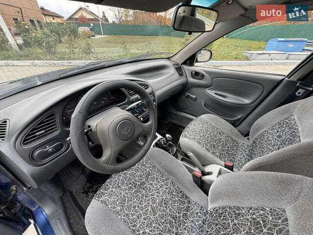 Синій Деу Ланос, об'ємом двигуна 1.3 л та пробігом 63 тис. км за 2800 $, фото 7 на Automoto.ua