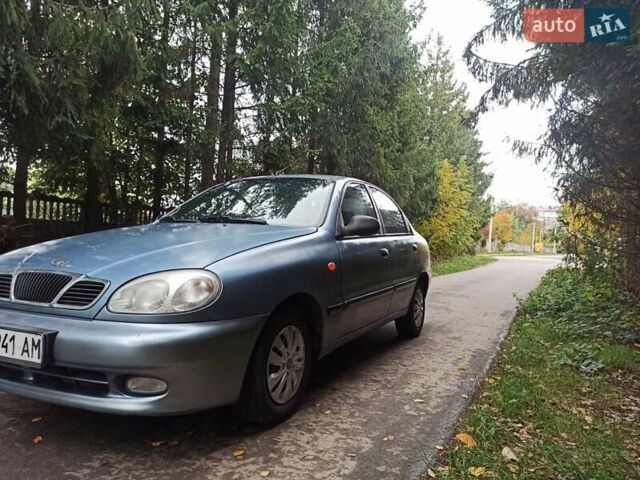 Синий Дэу Ланос, объемом двигателя 1.5 л и пробегом 198 тыс. км за 1650 $, фото 11 на Automoto.ua