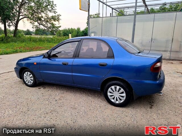 Синий Дэу Ланос, объемом двигателя 1.5 л и пробегом 86 тыс. км за 2600 $, фото 3 на Automoto.ua