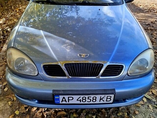 Синий Дэу Ланос, объемом двигателя 1.5 л и пробегом 195 тыс. км за 2400 $, фото 7 на Automoto.ua