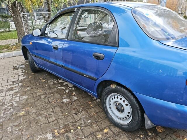 Синий Дэу Ланос, объемом двигателя 1.4 л и пробегом 1 тыс. км за 1500 $, фото 2 на Automoto.ua