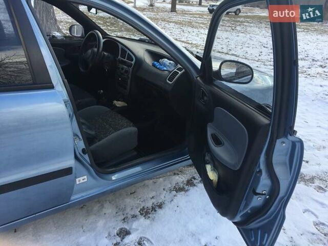 Синий Дэу Ланос, объемом двигателя 1.5 л и пробегом 140 тыс. км за 3400 $, фото 9 на Automoto.ua