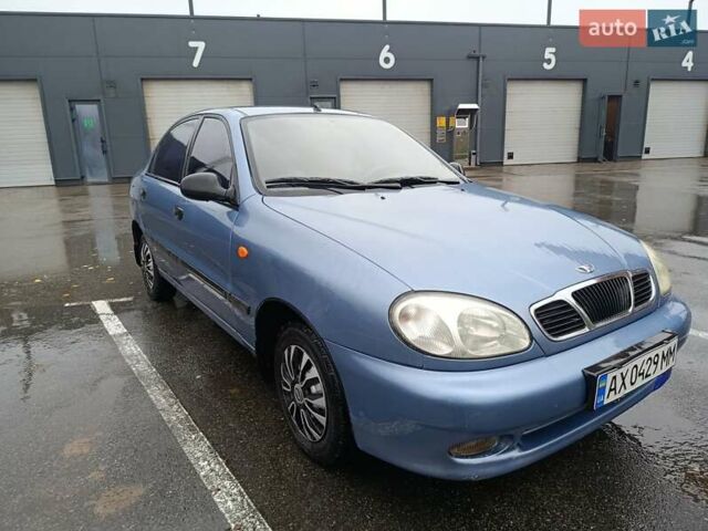 Синий Дэу Ланос, объемом двигателя 1.5 л и пробегом 183 тыс. км за 2400 $, фото 4 на Automoto.ua