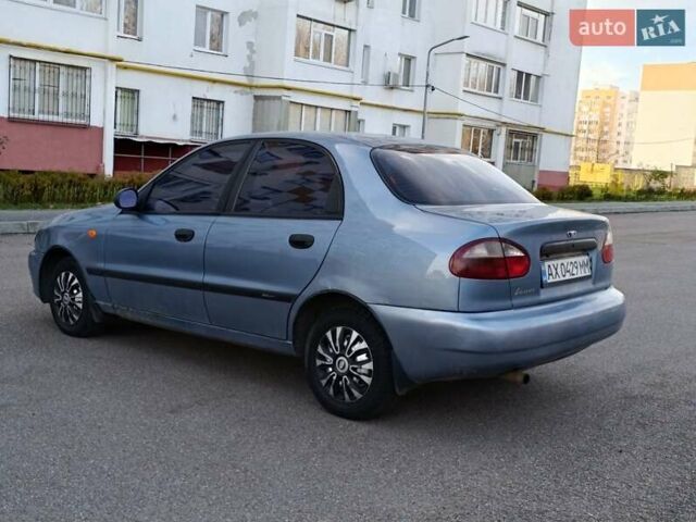 Синій Деу Ланос, об'ємом двигуна 1.5 л та пробігом 183 тис. км за 2400 $, фото 4 на Automoto.ua