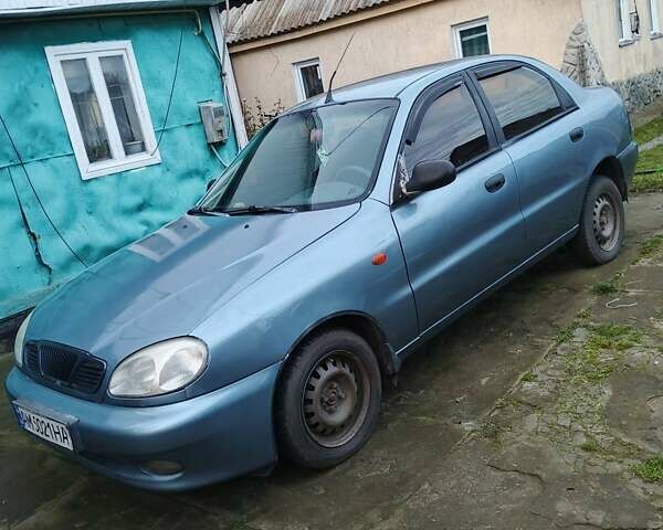 Синий Дэу Ланос, объемом двигателя 1.5 л и пробегом 230 тыс. км за 2600 $, фото 1 на Automoto.ua