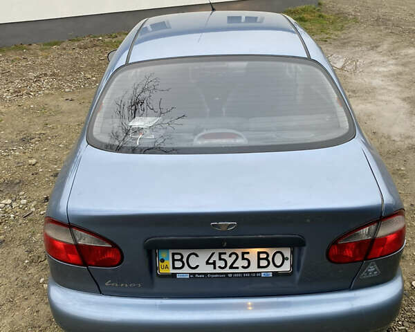Синий Дэу Ланос, объемом двигателя 1.5 л и пробегом 140 тыс. км за 1750 $, фото 3 на Automoto.ua