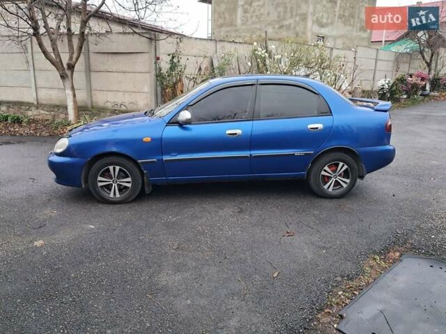 Синій Деу Ланос, об'ємом двигуна 1.5 л та пробігом 231 тис. км за 2100 $, фото 3 на Automoto.ua