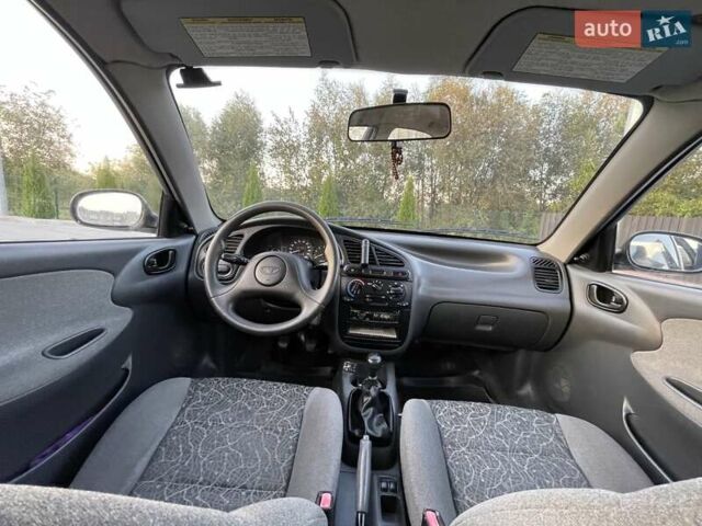 Синий Дэу Ланос, объемом двигателя 1.5 л и пробегом 162 тыс. км за 2750 $, фото 17 на Automoto.ua
