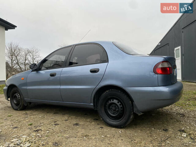 Синий Дэу Ланос, объемом двигателя 1.5 л и пробегом 140 тыс. км за 1750 $, фото 6 на Automoto.ua