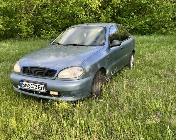 Синий Дэу Ланос, объемом двигателя 1.39 л и пробегом 180 тыс. км за 1800 $, фото 7 на Automoto.ua