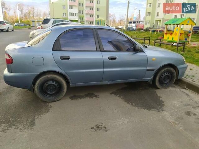 Синий Дэу Ланос, объемом двигателя 1.5 л и пробегом 200 тыс. км за 800 $, фото 17 на Automoto.ua