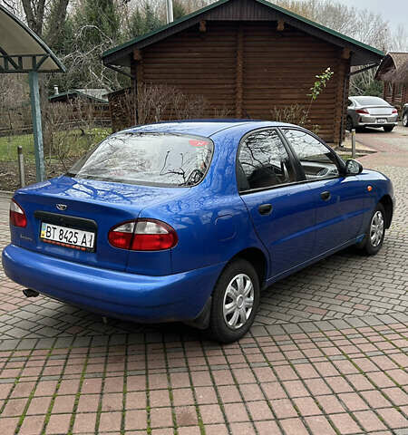 Синий Дэу Ланос, объемом двигателя 1.5 л и пробегом 142 тыс. км за 2500 $, фото 4 на Automoto.ua