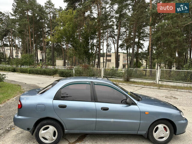 Синий Дэу Ланос, объемом двигателя 1.5 л и пробегом 165 тыс. км за 2600 $, фото 4 на Automoto.ua