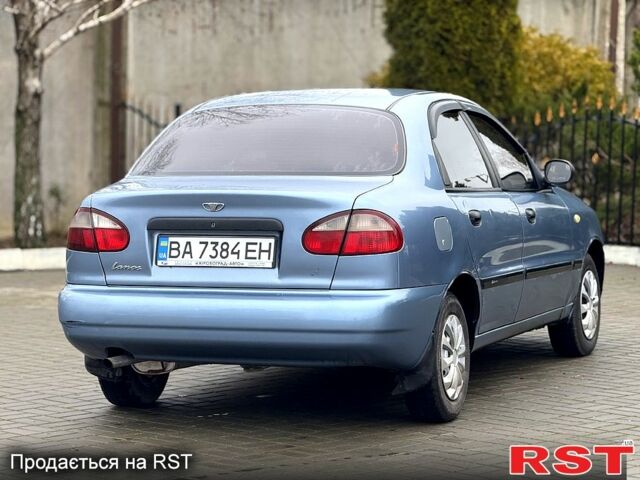 Синий Дэу Ланос, объемом двигателя 1.4 л и пробегом 75 тыс. км за 1999 $, фото 5 на Automoto.ua