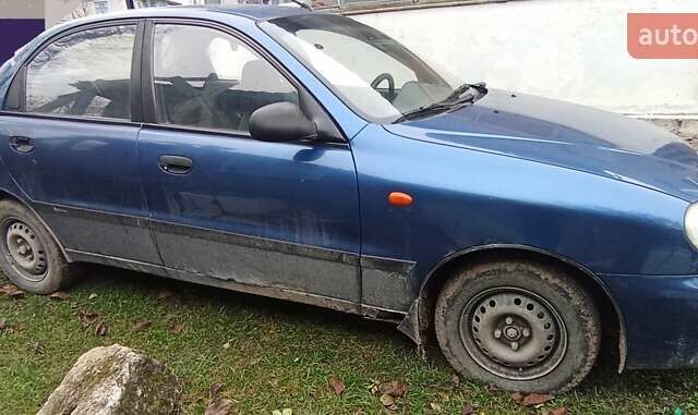 Синій Деу Ланос, об'ємом двигуна 1.5 л та пробігом 182 тис. км за 1350 $, фото 1 на Automoto.ua
