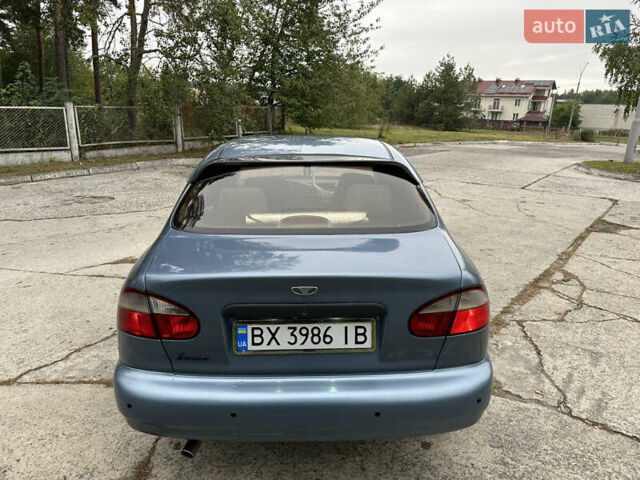 Синий Дэу Ланос, объемом двигателя 1.5 л и пробегом 165 тыс. км за 2600 $, фото 14 на Automoto.ua