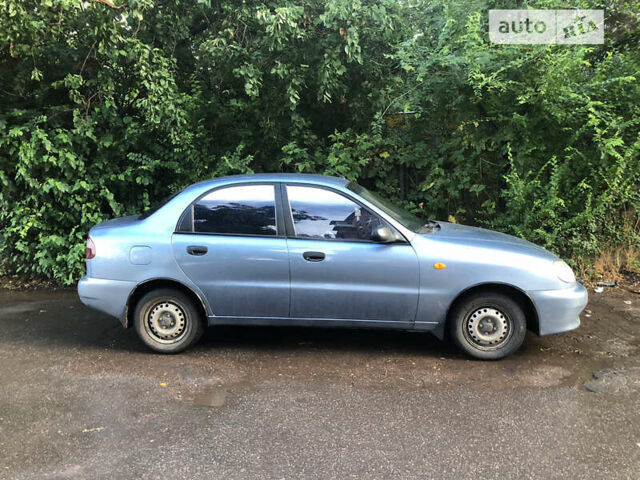 Синий Дэу Ланос, объемом двигателя 1.5 л и пробегом 120 тыс. км за 3200 $, фото 4 на Automoto.ua