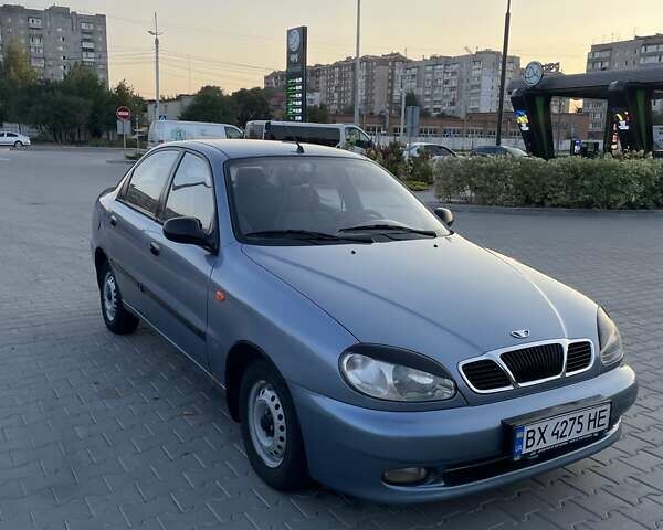 Синий Дэу Ланос, объемом двигателя 1.5 л и пробегом 162 тыс. км за 2750 $, фото 5 на Automoto.ua