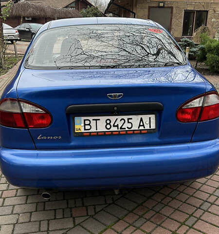 Синий Дэу Ланос, объемом двигателя 1.5 л и пробегом 142 тыс. км за 2500 $, фото 7 на Automoto.ua