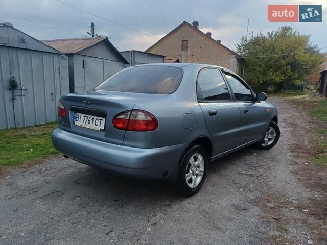 Деу Ланос 2008 у Полтаві на Automoto.ua Синій Деу Ланос, об'ємом двигуна 1.5 л та пробігом 168 тис. км за 2500 $, фото 6 на Automoto.ua