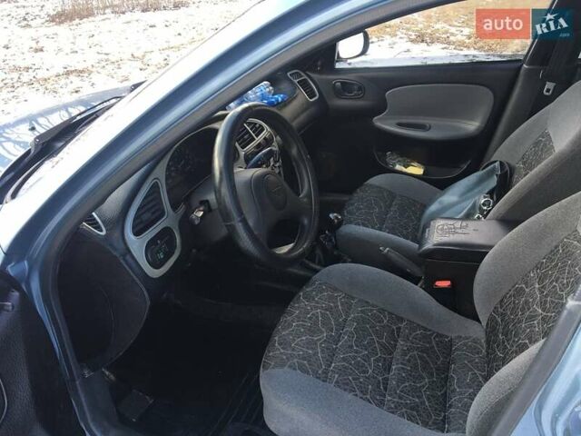 Синий Дэу Ланос, объемом двигателя 1.5 л и пробегом 140 тыс. км за 3400 $, фото 7 на Automoto.ua
