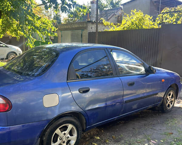 Дэу Ланос 2008 в Одессе на Automoto.ua Синий Дэу Ланос, объемом двигателя 1.5 л и пробегом 138 тыс. км за 2200 $, фото 4 на Automoto.ua