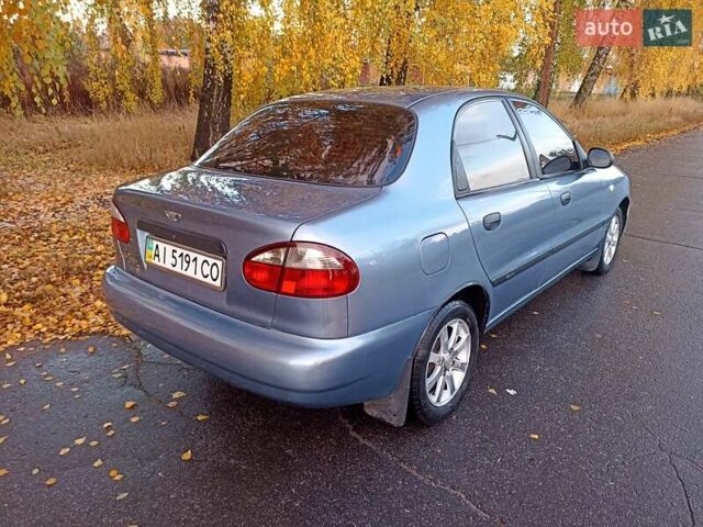 Дэу Ланос 2008 в Лубнах на Automoto.ua Синий Дэу Ланос, объемом двигателя 1.5 л и пробегом 307 тыс. км за 2600 $, фото 11 на Automoto.ua