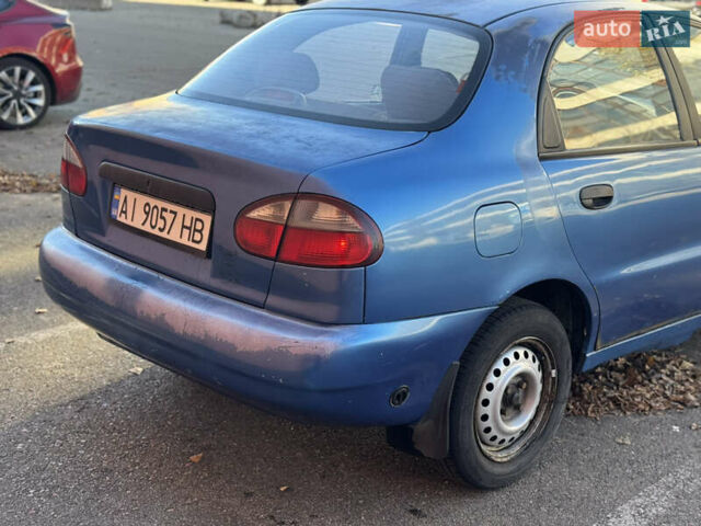 Синій Деу Ланос, об'ємом двигуна 1.5 л та пробігом 346 тис. км за 1050 $, фото 4 на Automoto.ua