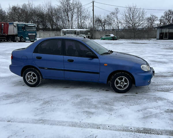 Синій Деу Ланос, об'ємом двигуна 1.4 л та пробігом 91 тис. км за 1650 $, фото 3 на Automoto.ua