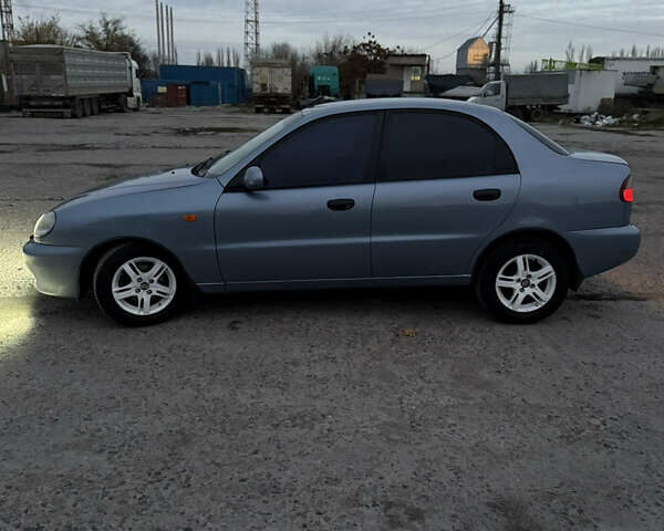 Синий Дэу Ланос, объемом двигателя 1.6 л и пробегом 224 тыс. км за 3499 $, фото 7 на Automoto.ua