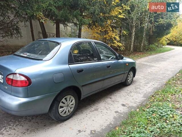 Синий Дэу Ланос, объемом двигателя 1.5 л и пробегом 198 тыс. км за 1650 $, фото 4 на Automoto.ua