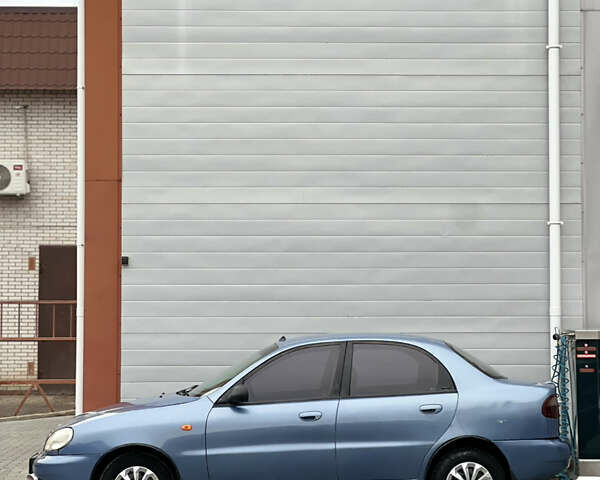 Синий Дэу Ланос, объемом двигателя 1.5 л и пробегом 200 тыс. км за 2150 $, фото 3 на Automoto.ua