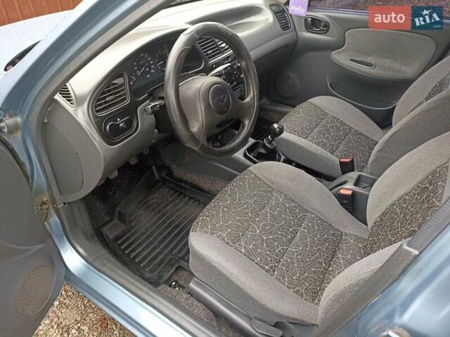 Синий Дэу Ланос, объемом двигателя 1.5 л и пробегом 125 тыс. км за 2900 $, фото 5 на Automoto.ua