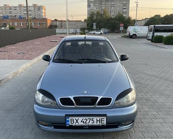 Синий Дэу Ланос, объемом двигателя 1.5 л и пробегом 162 тыс. км за 2750 $, фото 1 на Automoto.ua